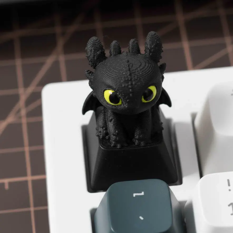 3D Printer Files | 3MF File | Night Furry keycap