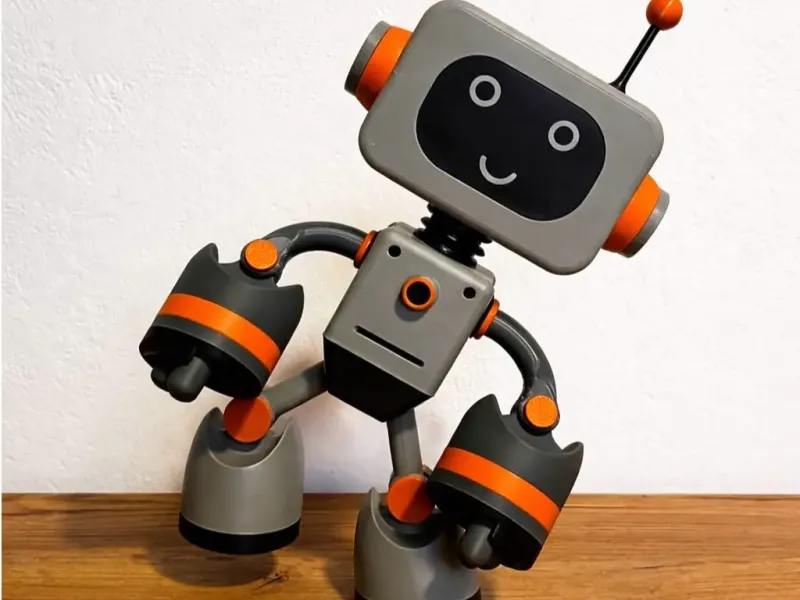 Retro-Bot: Модульный шарнирный робот (CFS не требуется)