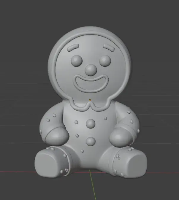 Gingerbread man decoration