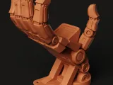 Robotic Hand Controller Stand | Mecha Gamer Holder-3