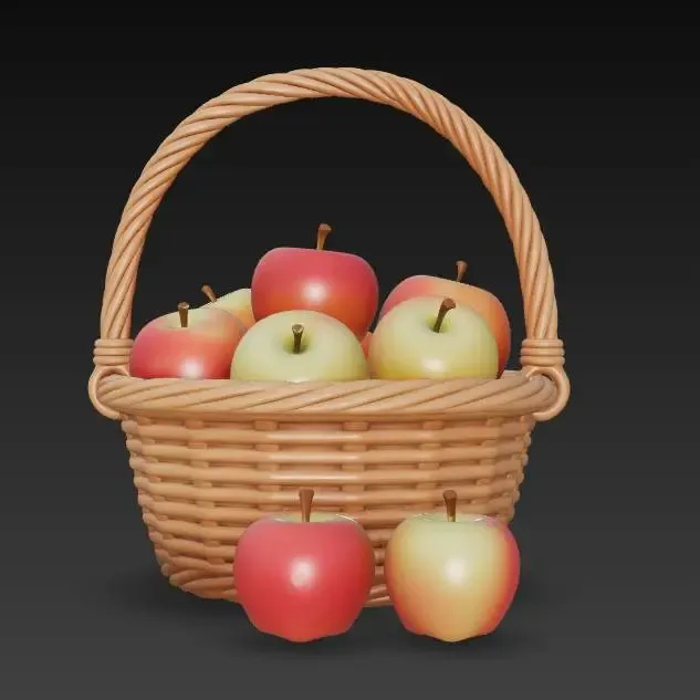 2X basket / Korb