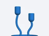 Deformed candlestick-0