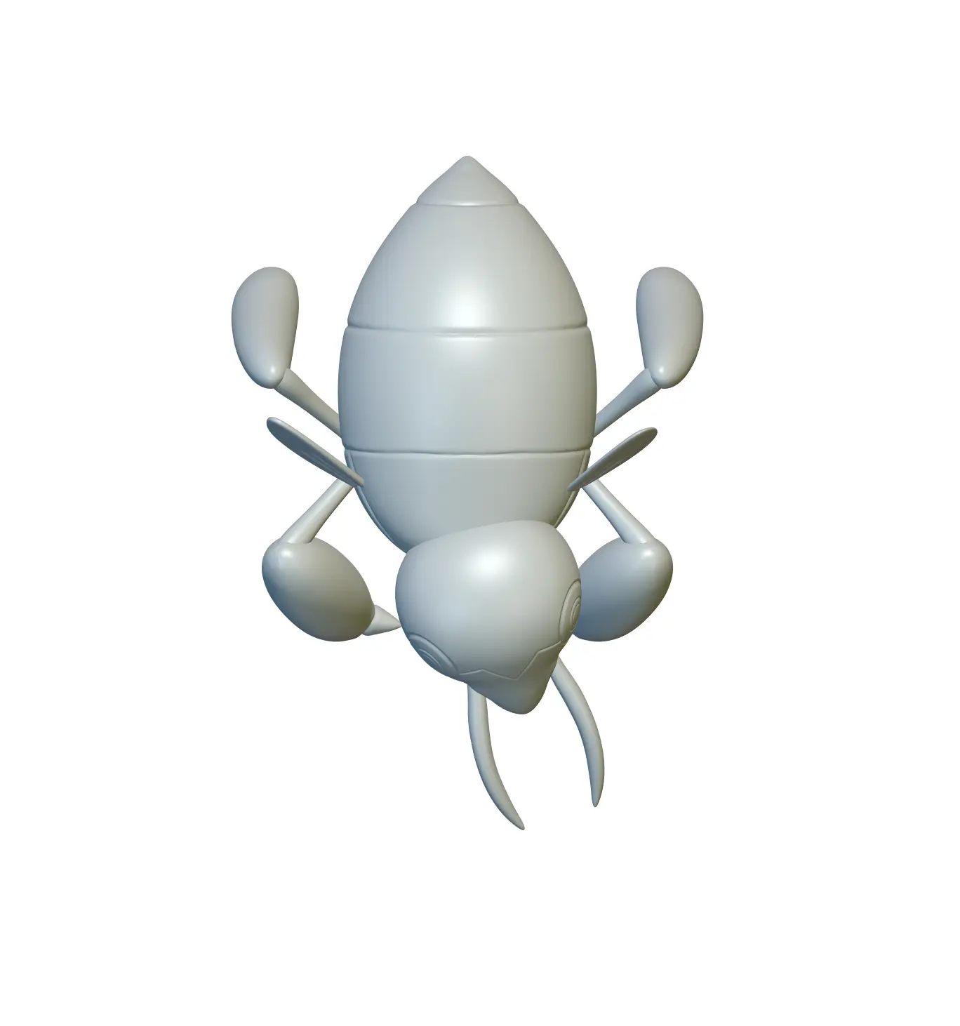 Pokemon Nincada #290 - Ready for 3D Printing!
