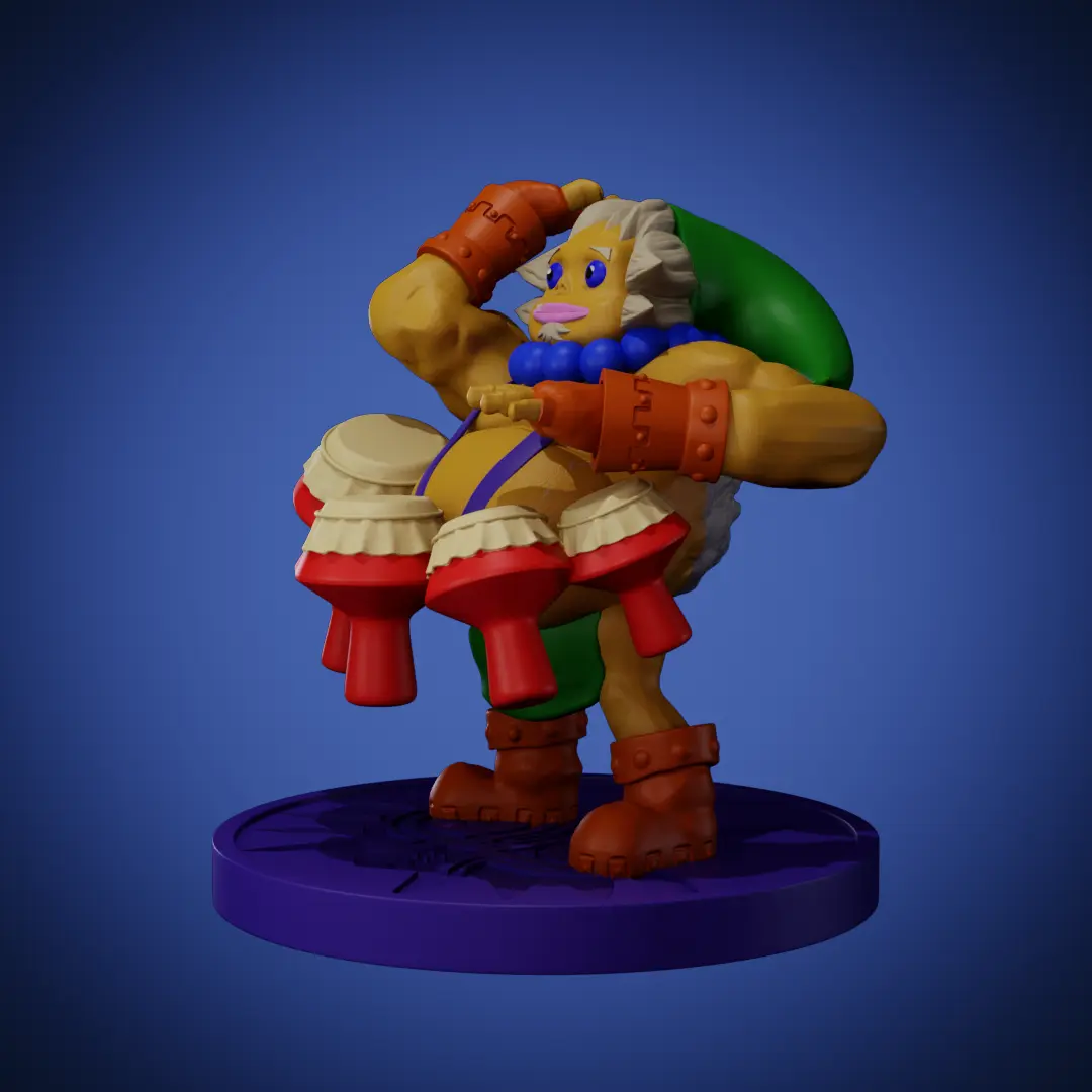 Goron Link - Zelda Majoras Mask