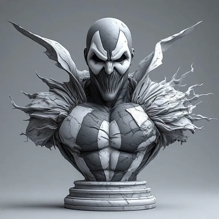 SPAWN FANART BUST