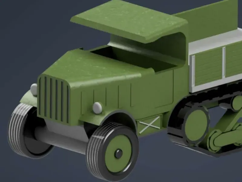 Half Track model