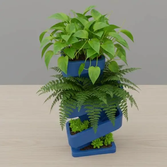Rectangular Vertical Planter