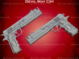 Ebony and Ivory Cosplay Devil May Cry - Ficheiro STL-0