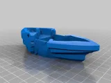 Elvish Aether Ship (18mm scale)-4