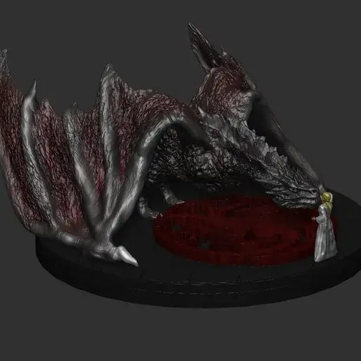 Drogon et Daenerys 