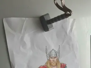 Thor hammer magnet (mjolnir)