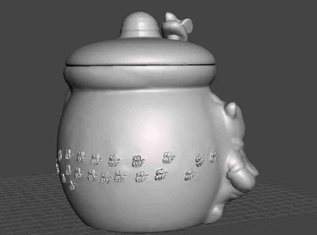 pot de miel winnie l'ourson