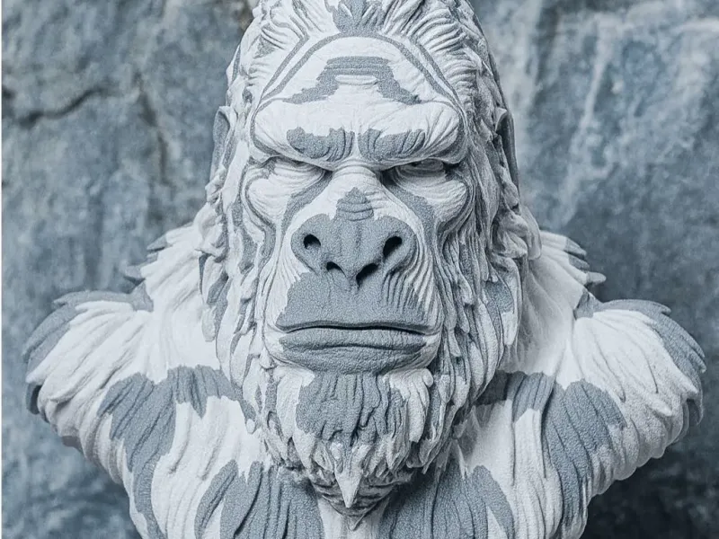 Yeti – Kollektion der geschichteten Legende