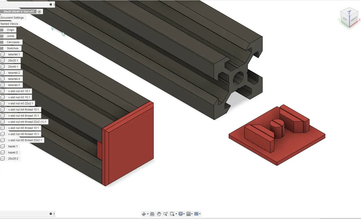 2020 V-Slot Aluminium Profile Cover