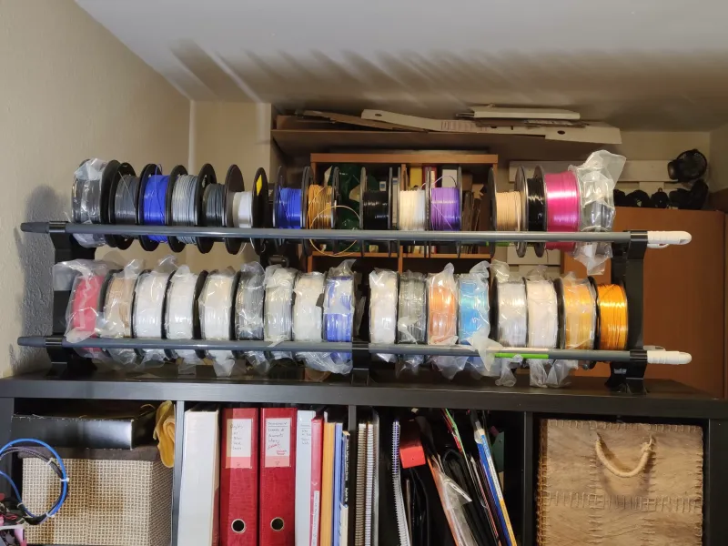 Filament roll stand
