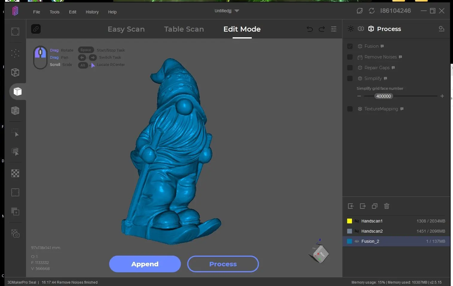 gnome on skis