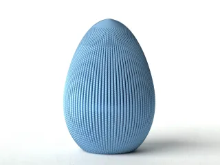 Textured Easter Egg