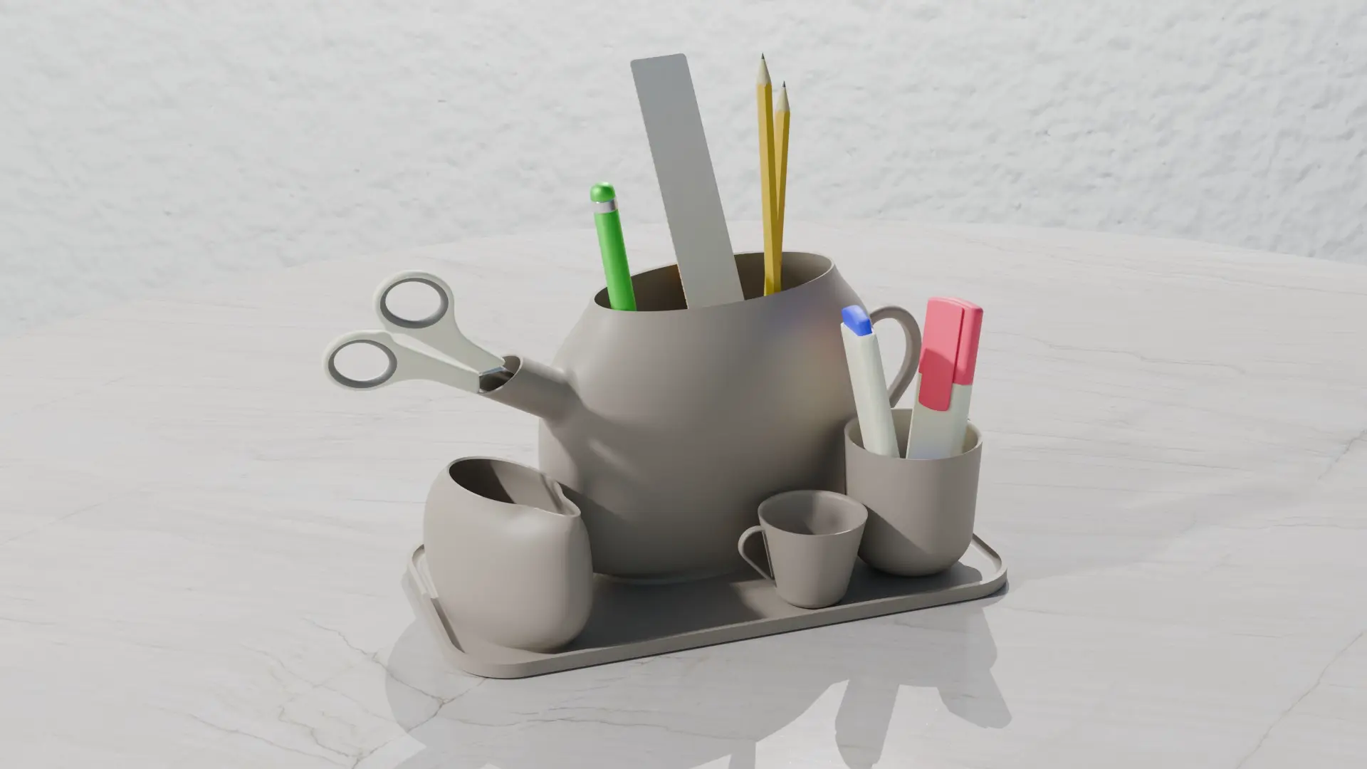 Pen holder Tea and Coffee