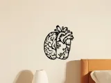 Brain And Heart Wall Art, Wall Decor, Home Decor-1