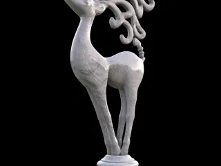 Reindeer Sculpture