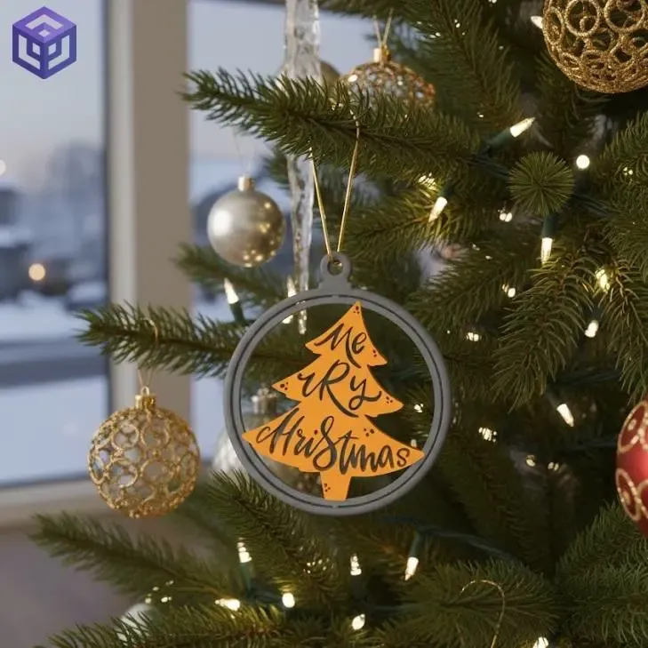 spinning Christmas decoration v2