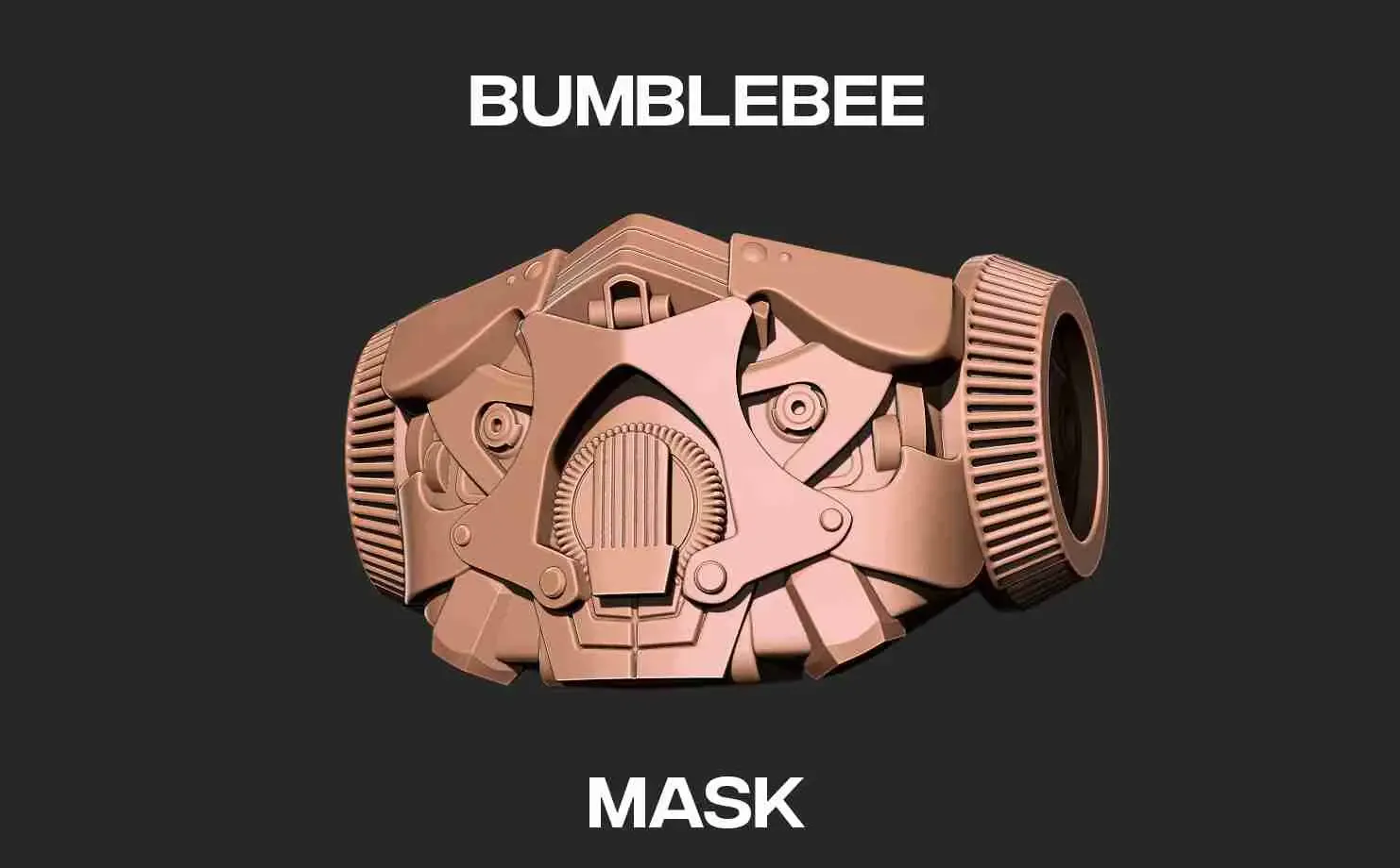 Bumblebee Mask - 3D print model