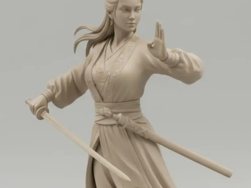 Guerrière Sage (Nǚ Xiá 女侠 - Wuxia)