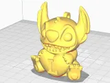 Stitch L Keychain-2