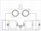Mini summo robot (Tiny Falcon) v1-5