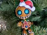 🍪ARTICULATED XMAS GINGERBREAD MAN - CHRISTMAS TREE ORNAMENT-2