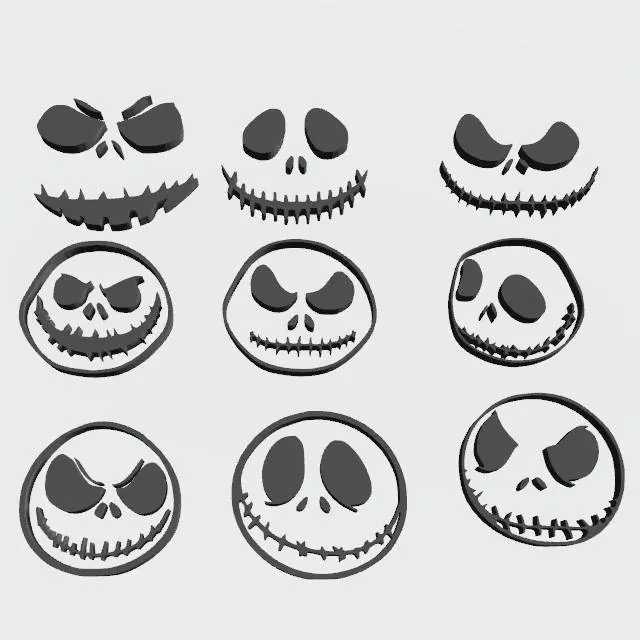 Halloween Jack Faces