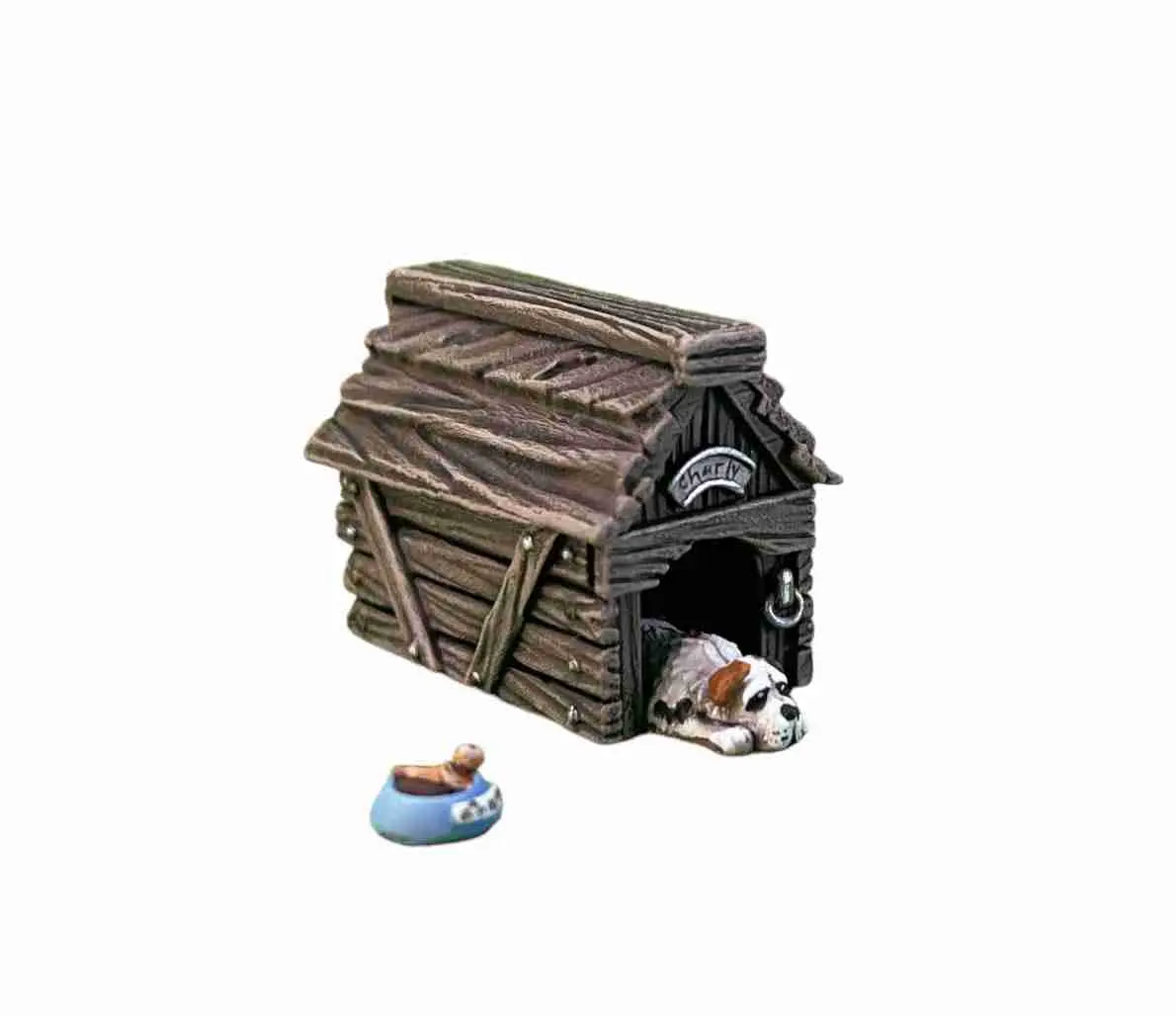 Kennel met hond