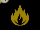 Simple Flame Symbol - 2D Art-0