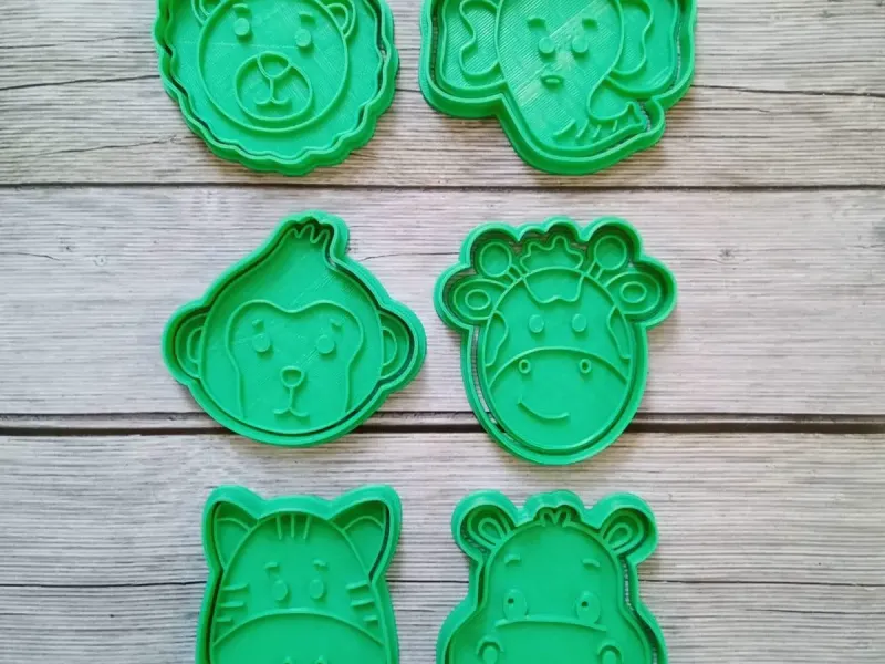 ANIMALES CORTANTE DE GALLETAS