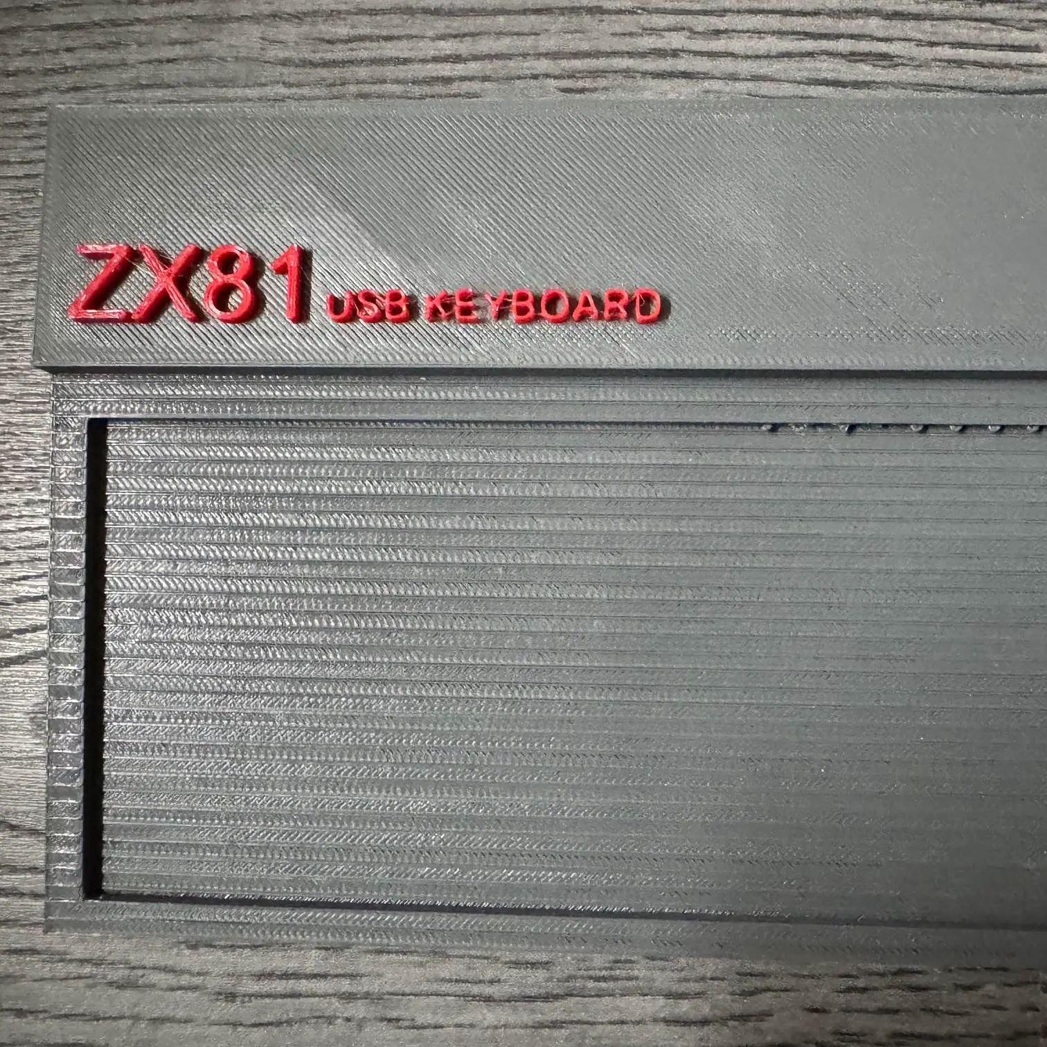 Free Other STL Download - Spectrum ZX81 usb keyboard CASE in