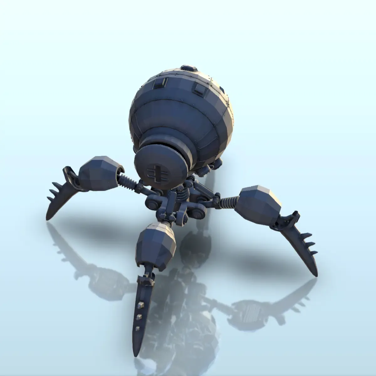 Utia combat robot (26) - sci-fi science fiction future 40k b