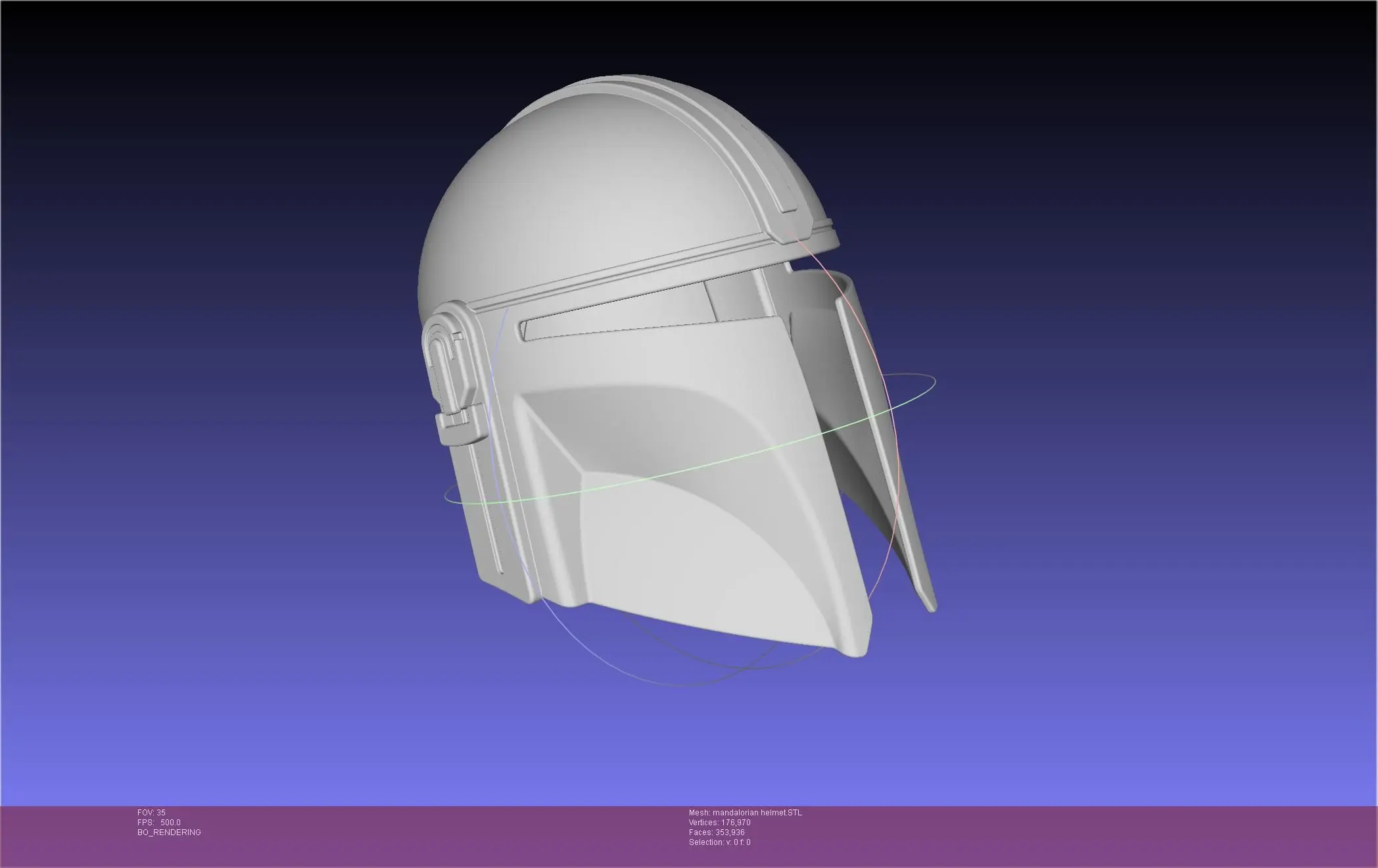 Star Wars Mandalorian Helmet