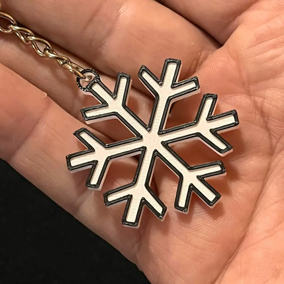 Keychain Copo de Nieve