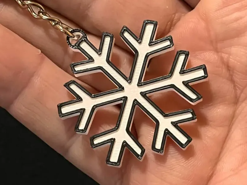 Keychain Copo de Nieve