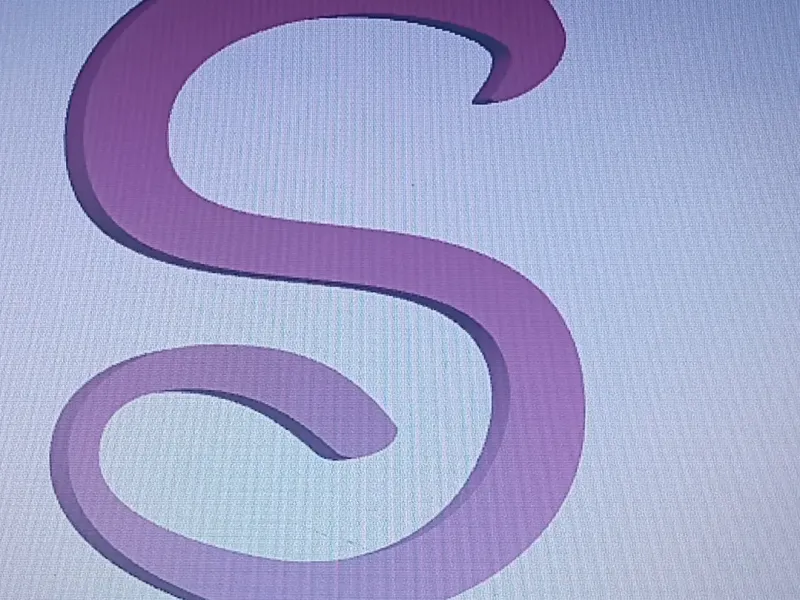 Disney-style letter S for event phrases