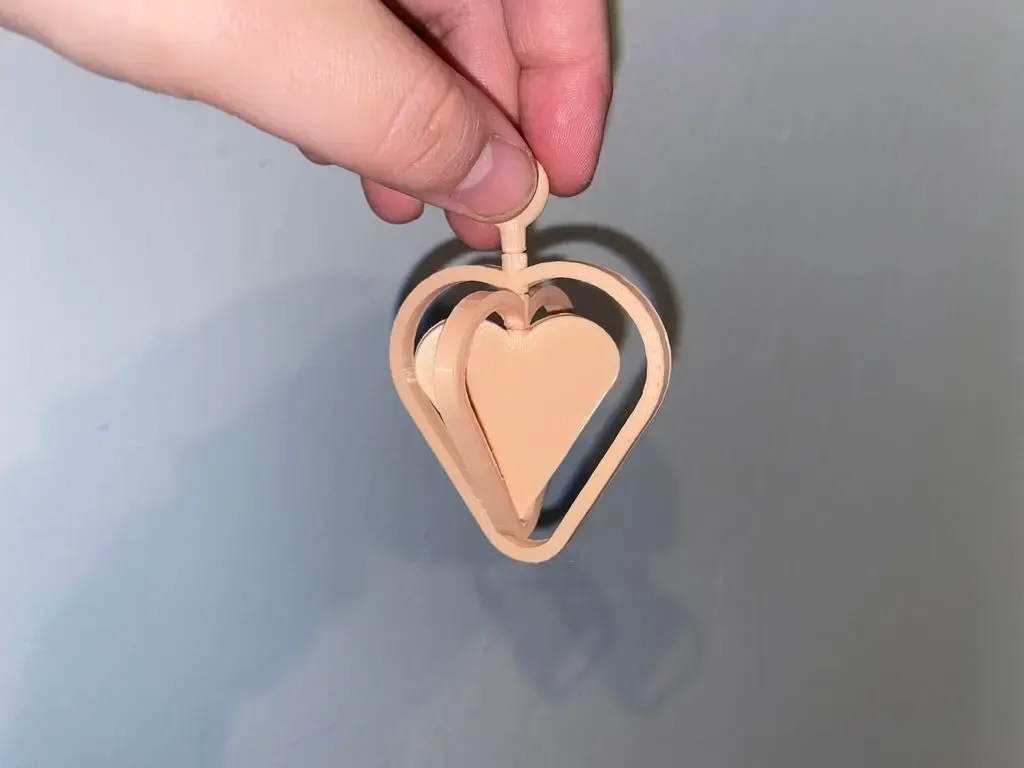 The 3 Hearts Keychain