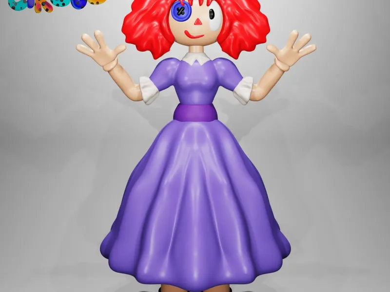 RAGATHA - THE AMAZING DIGITAL CIRCUS | 3D MODEL STL