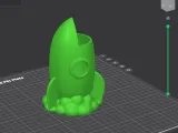 Rocket Pencil Holder-2