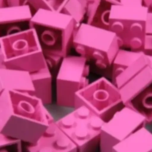 ladrillos lego 1x2 y 2x2 