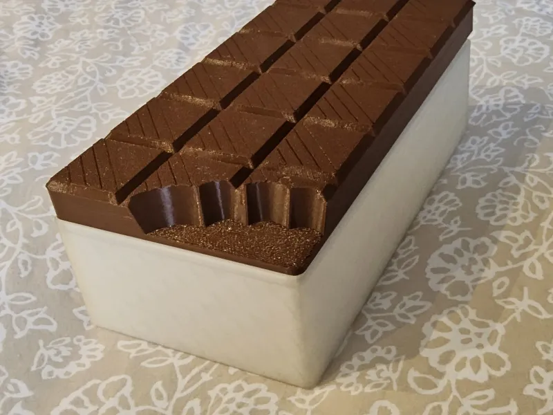 Aufbewahrungsbox für Schokoladentafeln