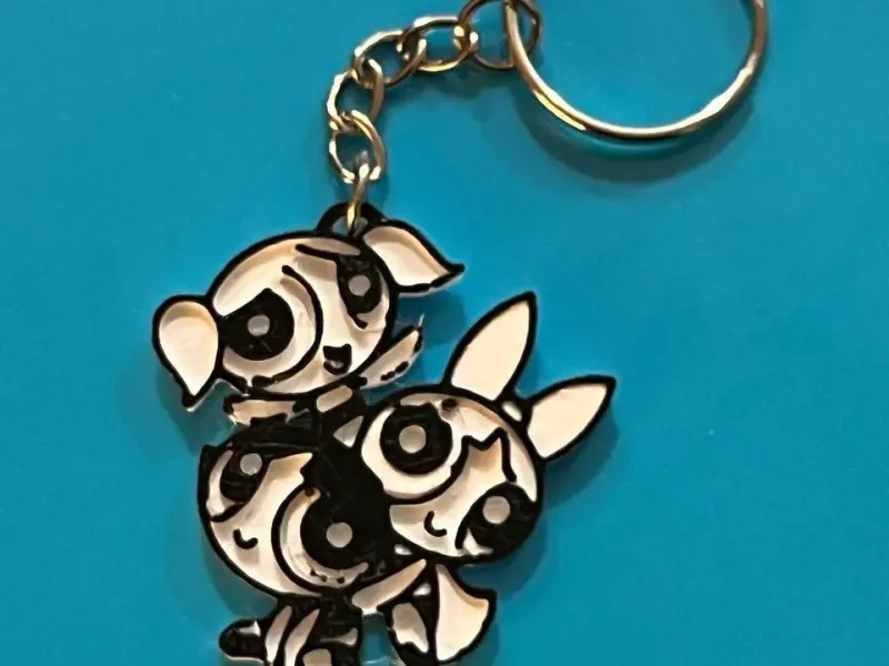 Keychain PowerPuff Girls_II