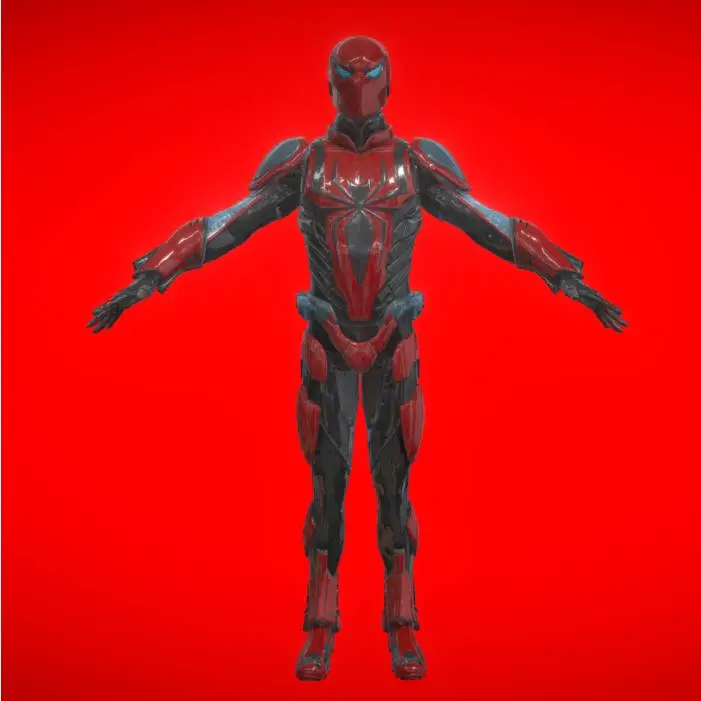 Spiderman Armor Costume MK III Fan Art Costume Cosplay