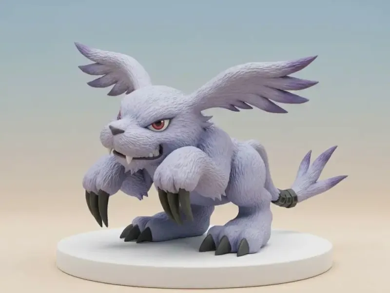 Gazimon Digimon Creature Model