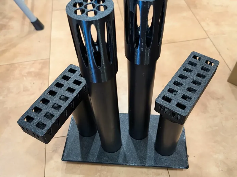 Secador de botas y guantes para rejilla de suelo de 4x10
