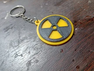 NUCLEAR KEYCHAIN